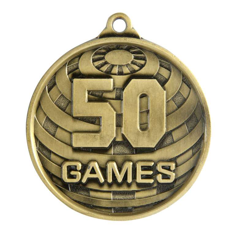 Global Medal-No. Games (100)