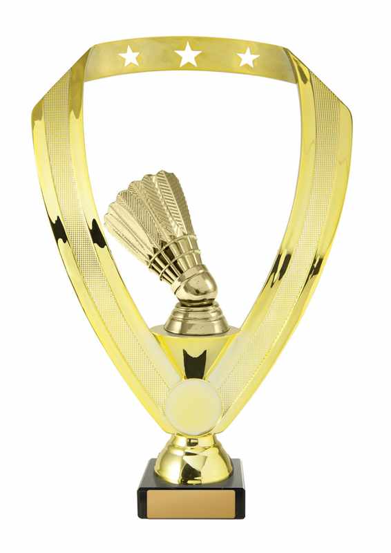 Badminton Figure on Base