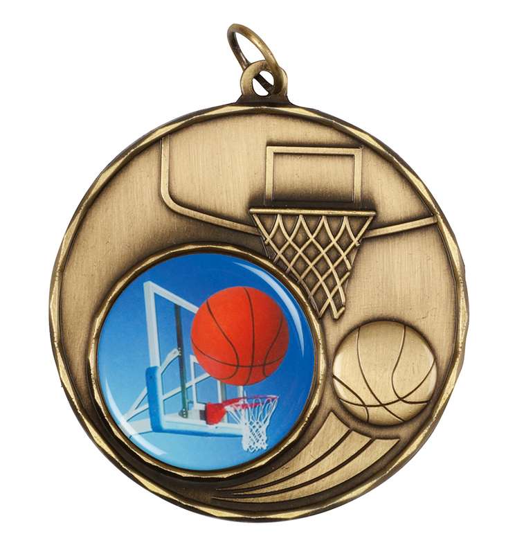 Basketball – 25mm Insert Medal
