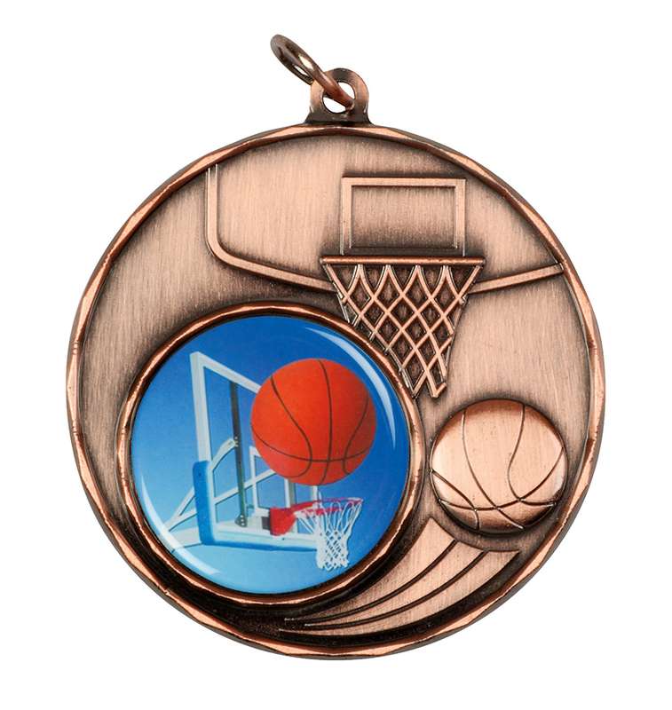 Basketball – 25mm Insert Medal
