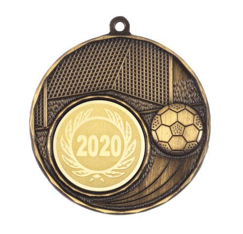 Soccer – 25mm Insert Medal