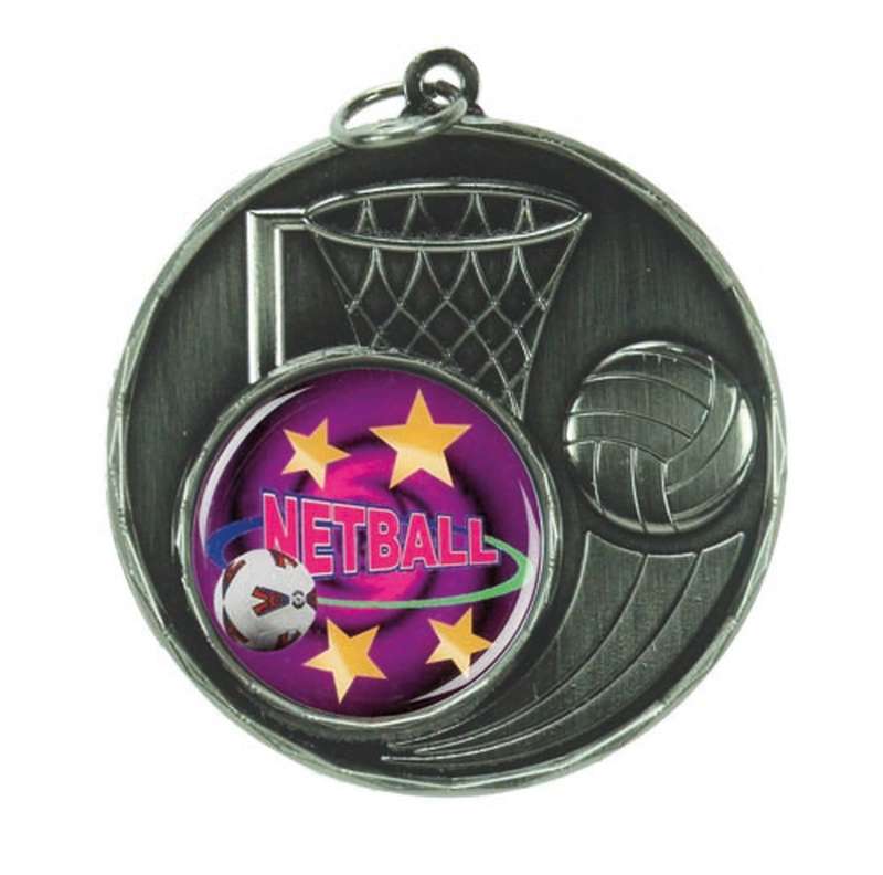 Netball – 25mm Insert Medal