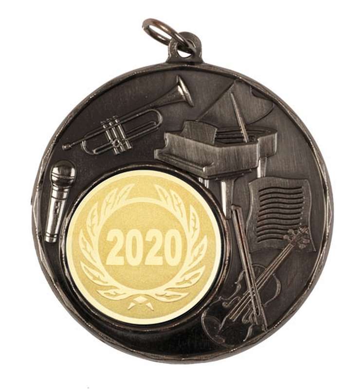 Music – 25mm Insert Medal