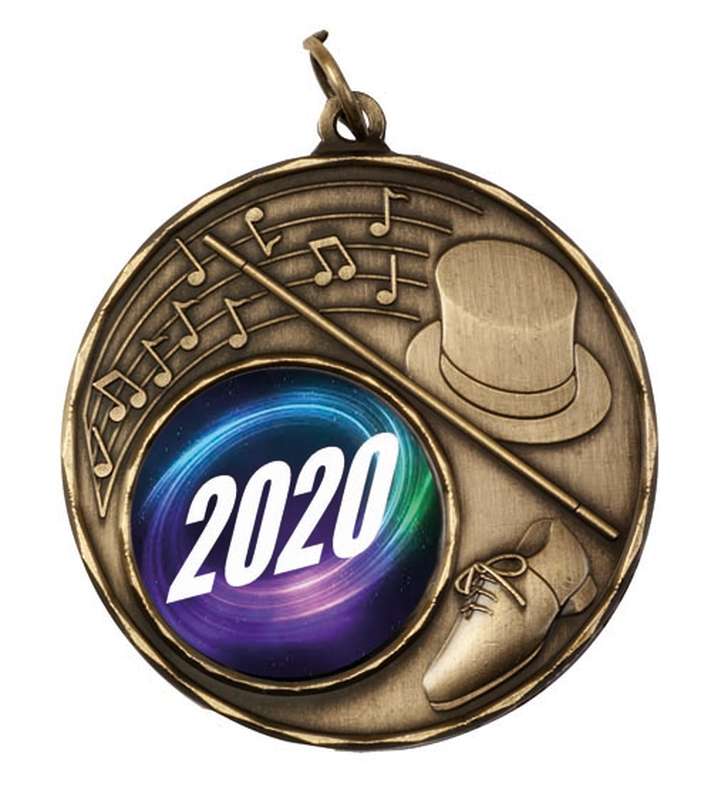 Dance – 25mm Insert Medal